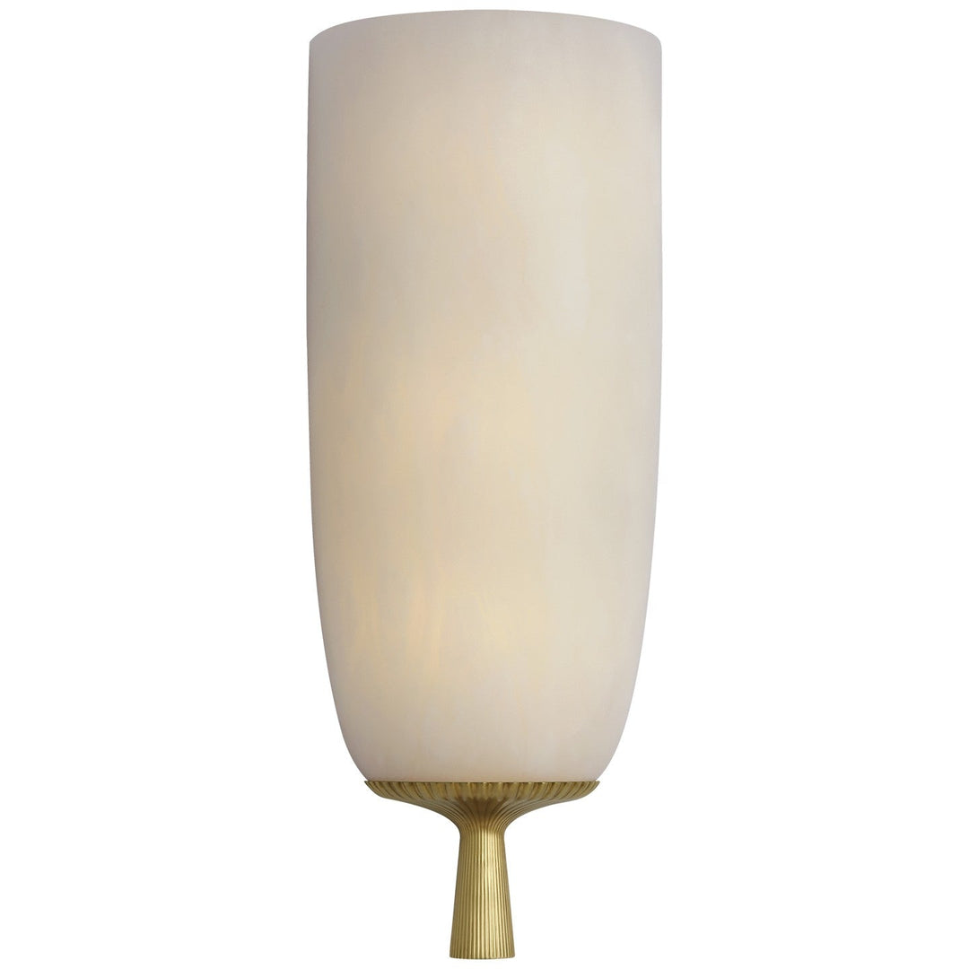 Visual Comfort Signature Pascal Wall Sconce in Hand-Rubbed Antique Brass