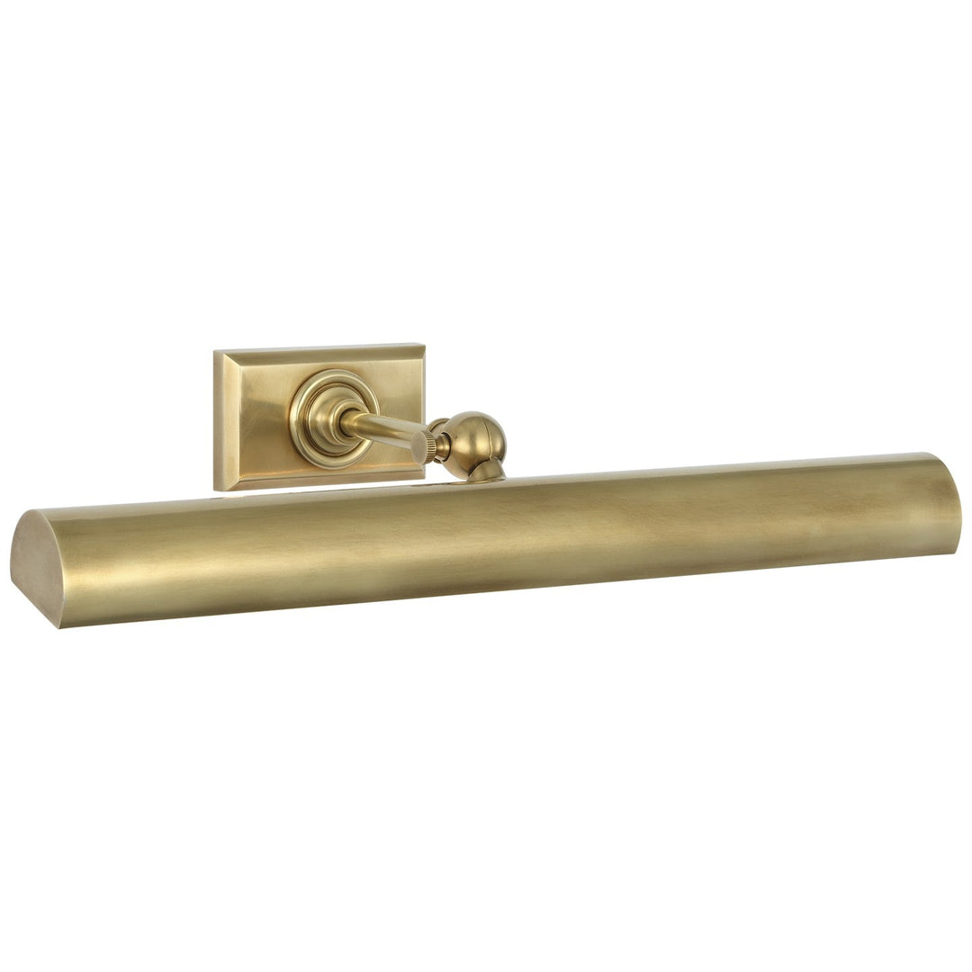 Visual Comfort Signature Cabinet Makers Cordless Picture Light in Antique-Burnished Brass