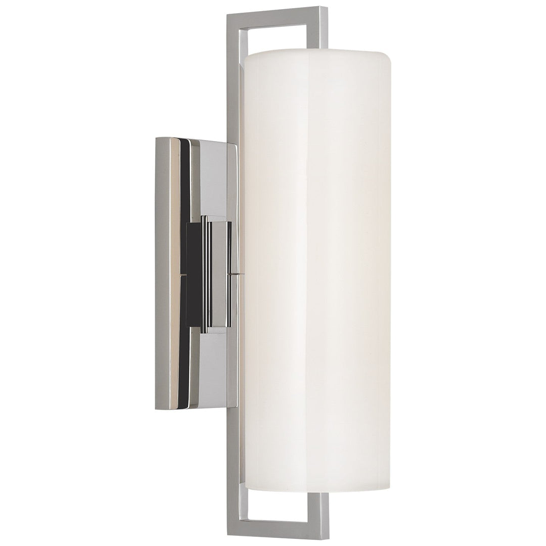 Visual Comfort Signature Bowen Bathroom Vanity Light in Polished Nickel