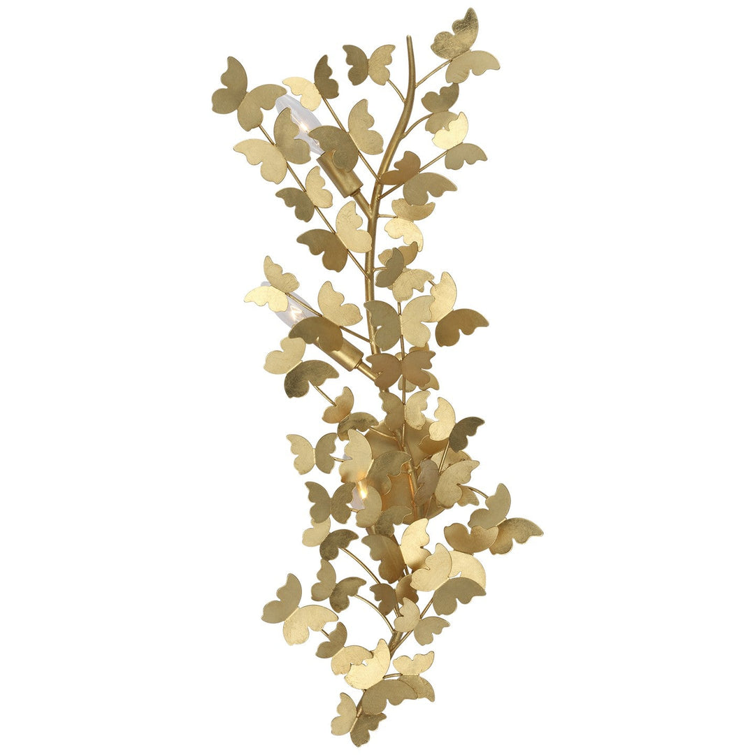 Visual Comfort Signature Farfalle Right Wall Sconce in Gild