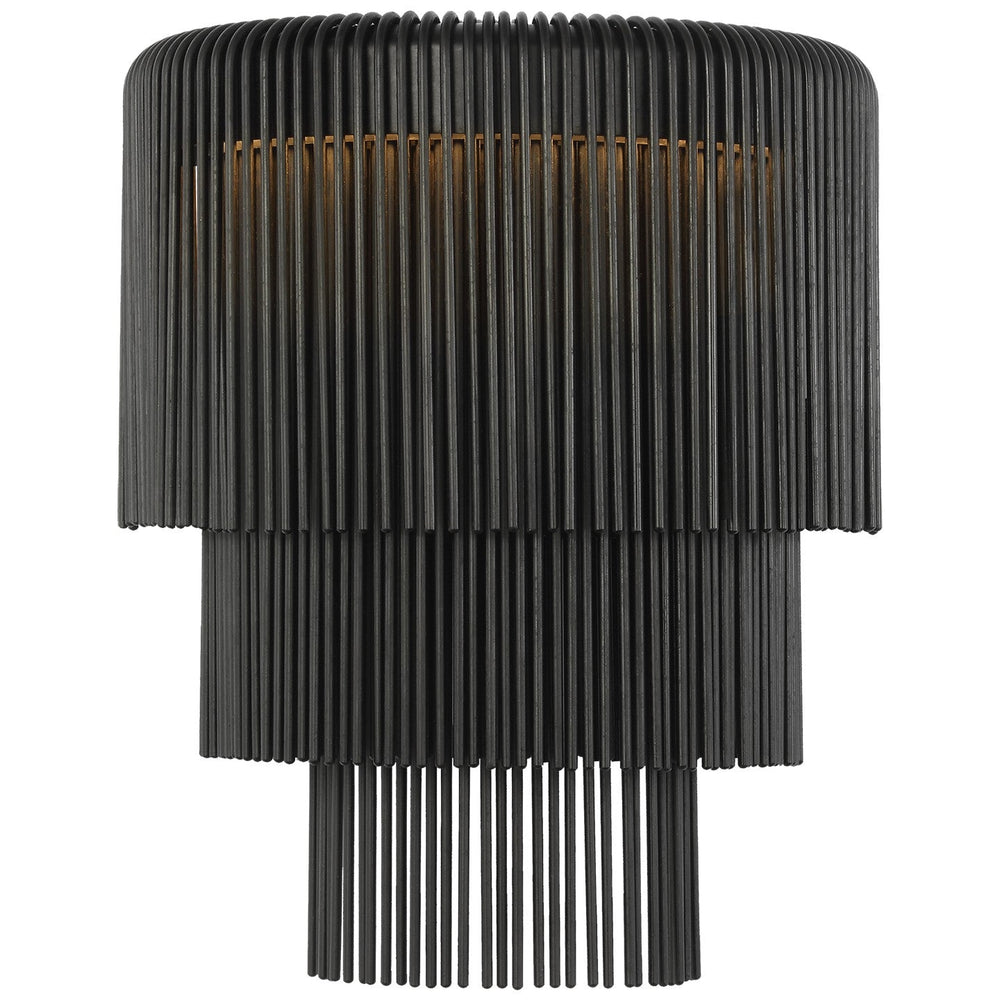 Visual Comfort Signature Differo Wall Sconce in Aged Iron