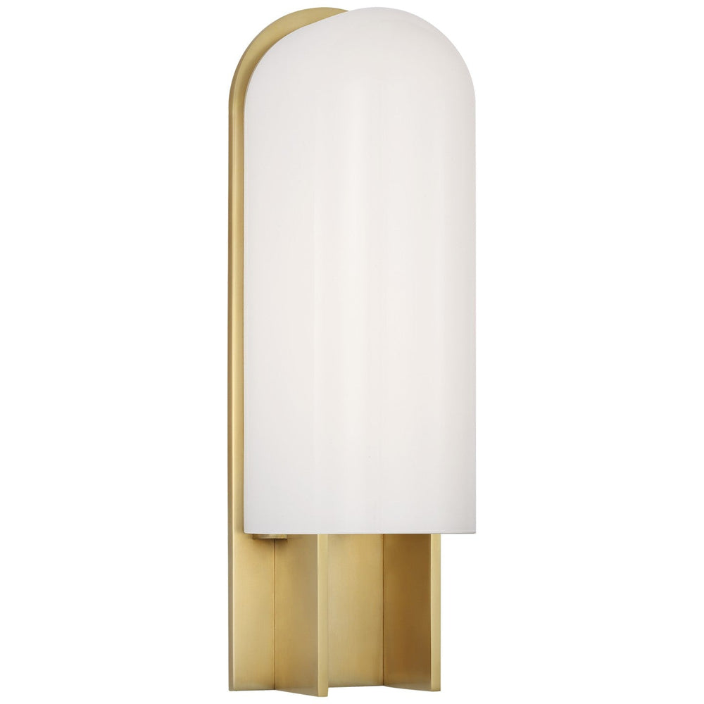 Visual Comfort Signature Trouve Wall Sconce in Antique-Burnished Brass