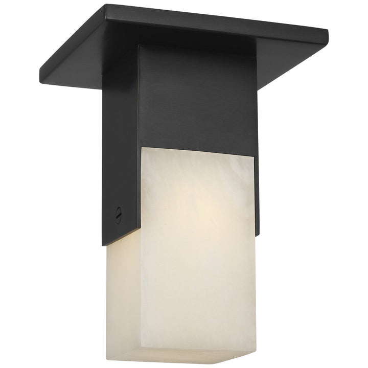 Visual Comfort Signature Covet Monopoint Ceiling Flush Light in Bronze