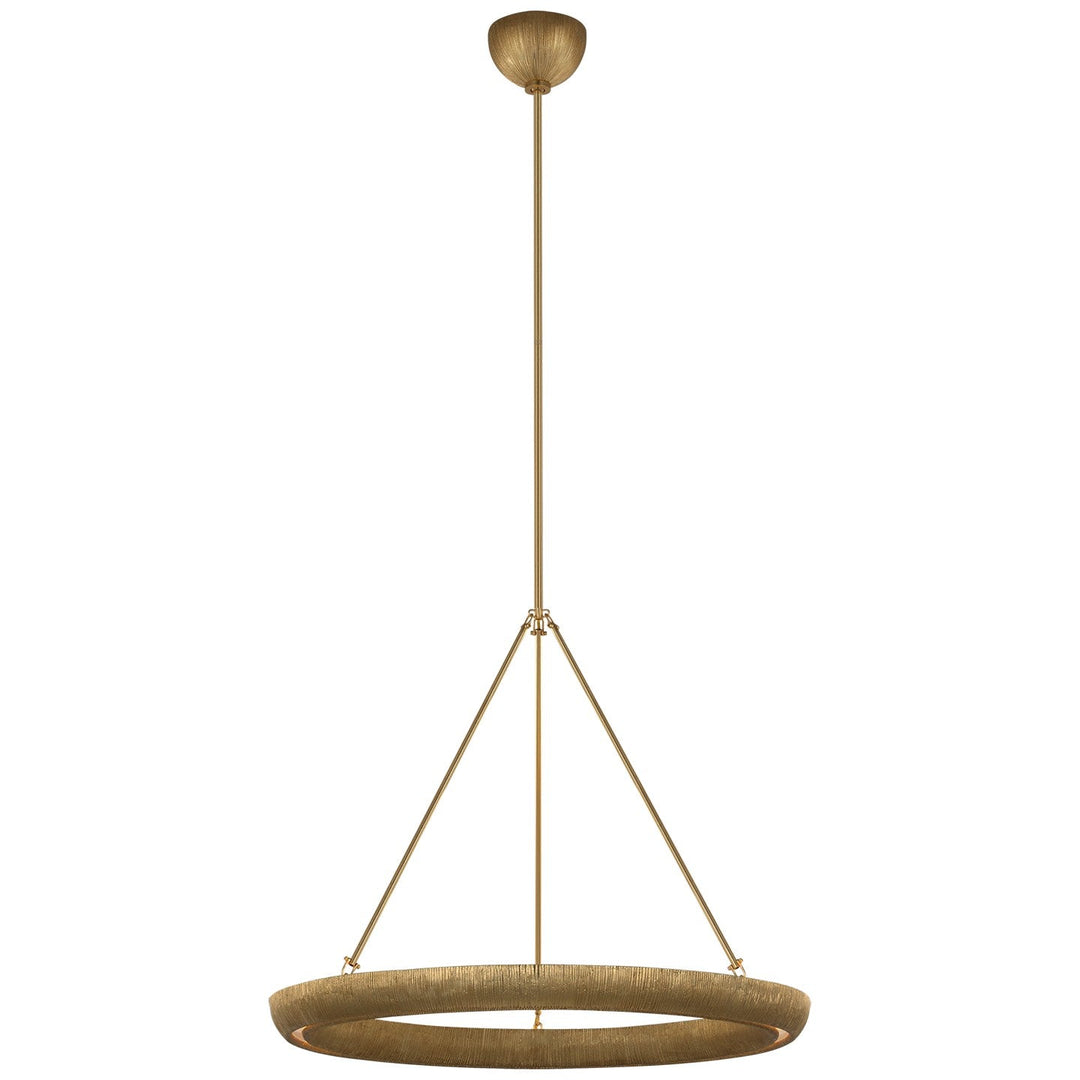 Visual Comfort Signature Utopia Ring Chandelier in Gild
