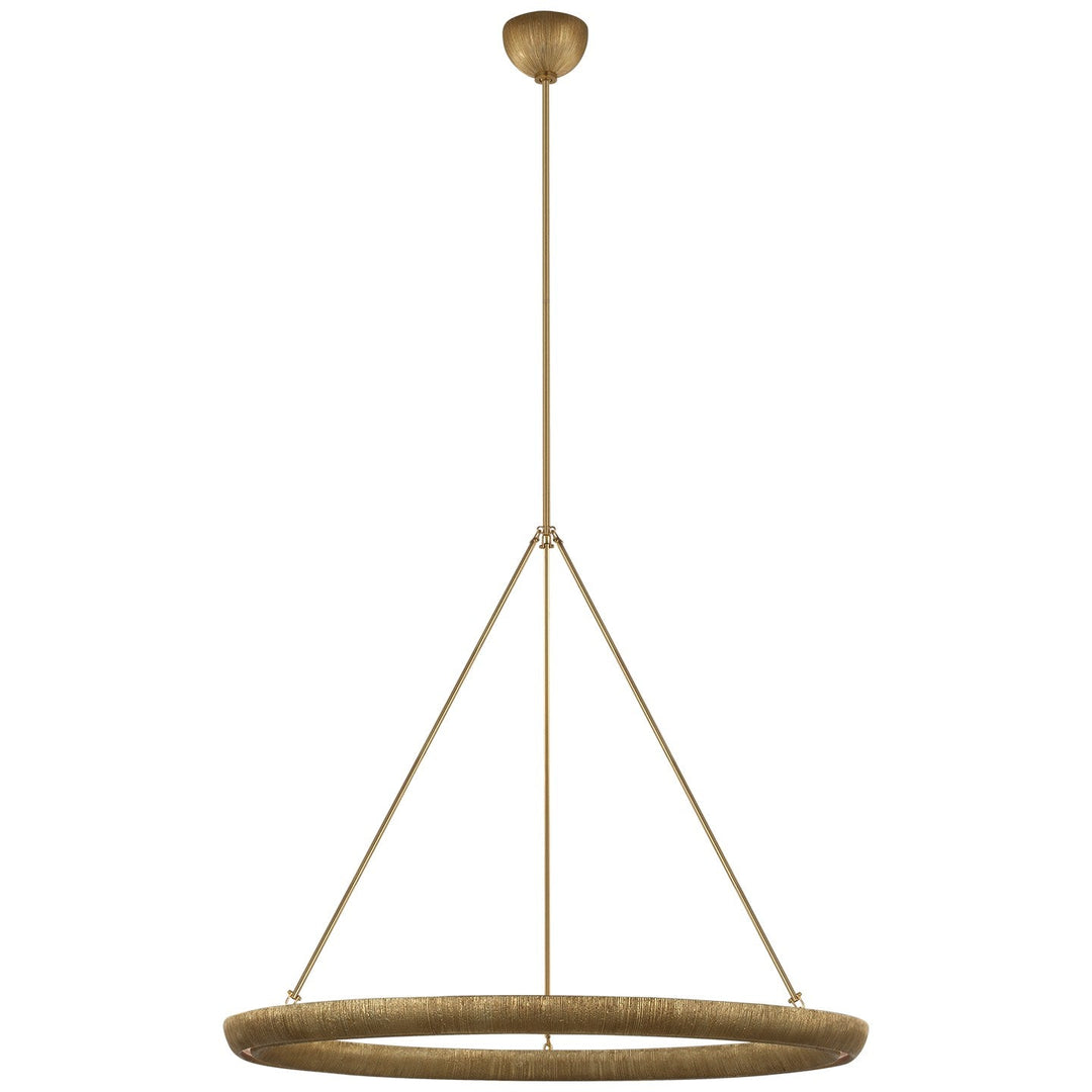 Visual Comfort Signature Utopia Ring Chandelier in Gild (view 2)