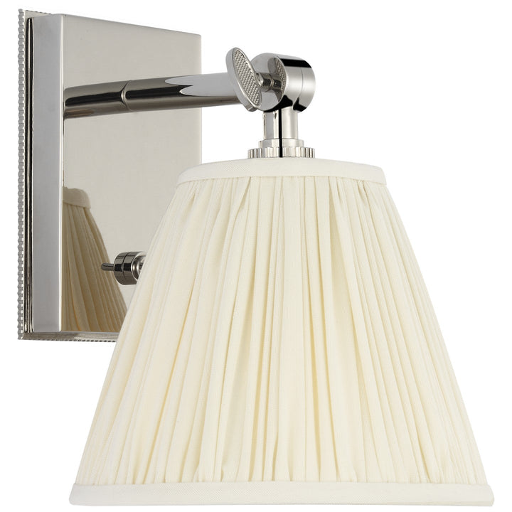 Visual Comfort Signature Wimberley Bedside Adjustable Wall Light in Polished Nickel