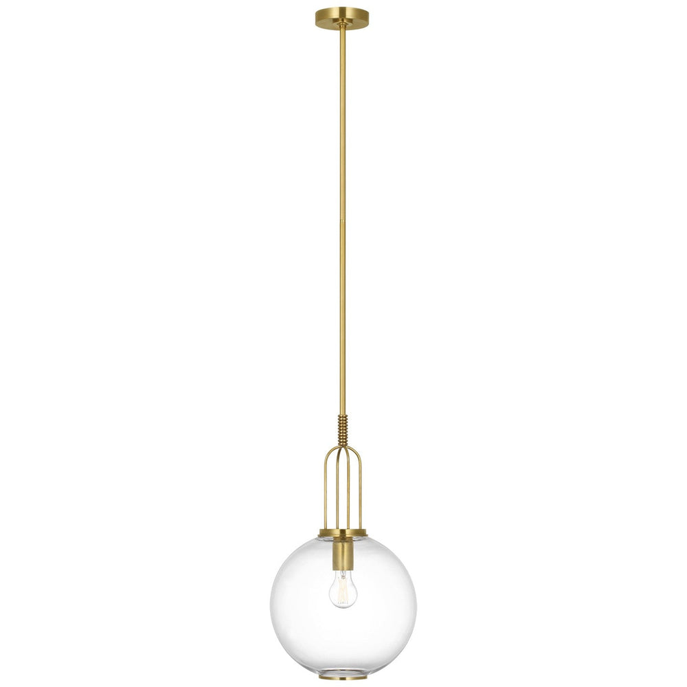 Visual Comfort Signature Meir Pendant in Soft Brass
