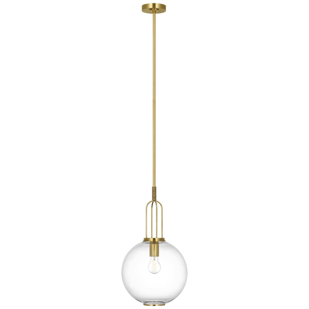Visual Comfort Signature Meir Pendant in Soft Brass