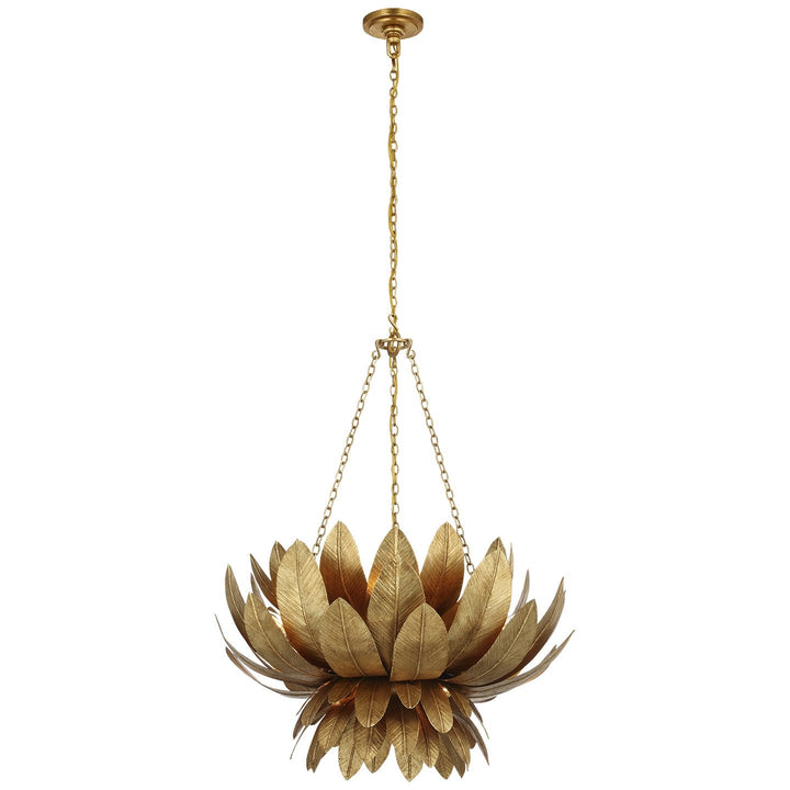 Visual Comfort Signature Sinclair Chandelier in French Gild