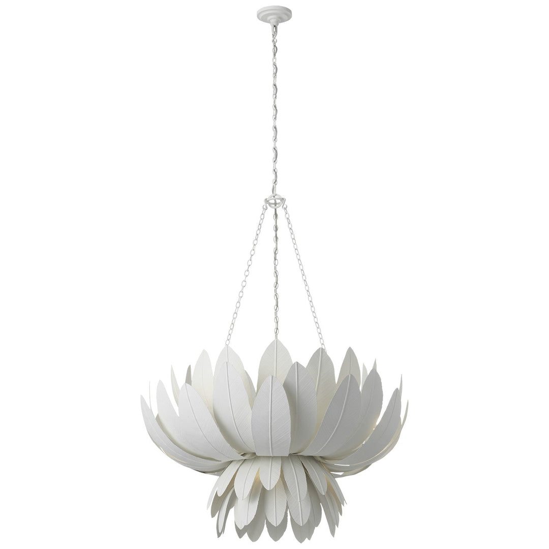 Visual Comfort Signature Sinclair Chandelier in Plaster White (view 2)