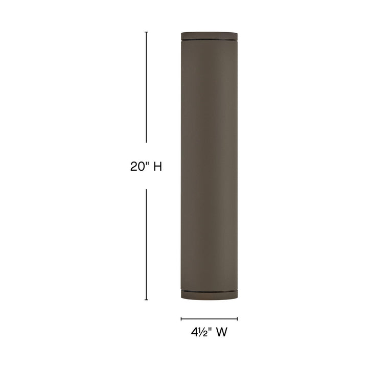 Hinkley Silo Outdoor Up / Down Wall Sconce (view 20)