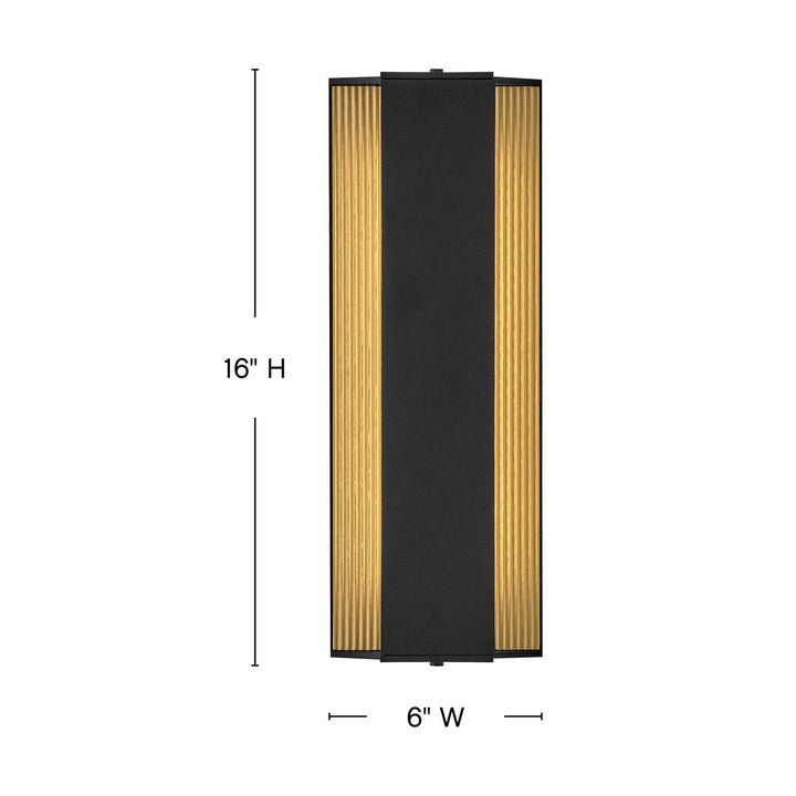 Hinkley Strata Outdoor Wall Light (view 19)