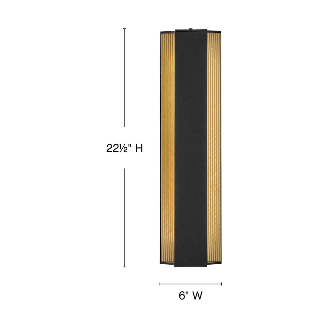 Hinkley Strata Outdoor Wall Light (view 20)