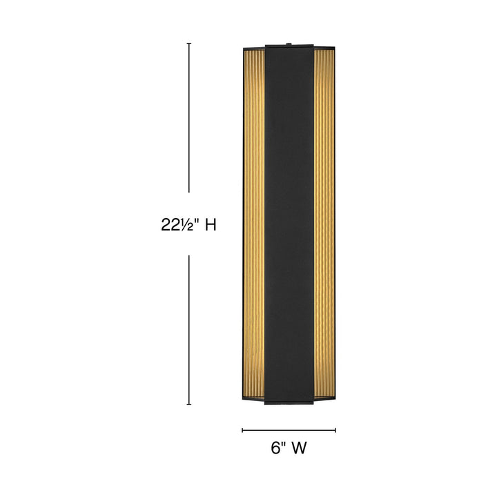 Hinkley Strata Outdoor Wall Light (view 20)