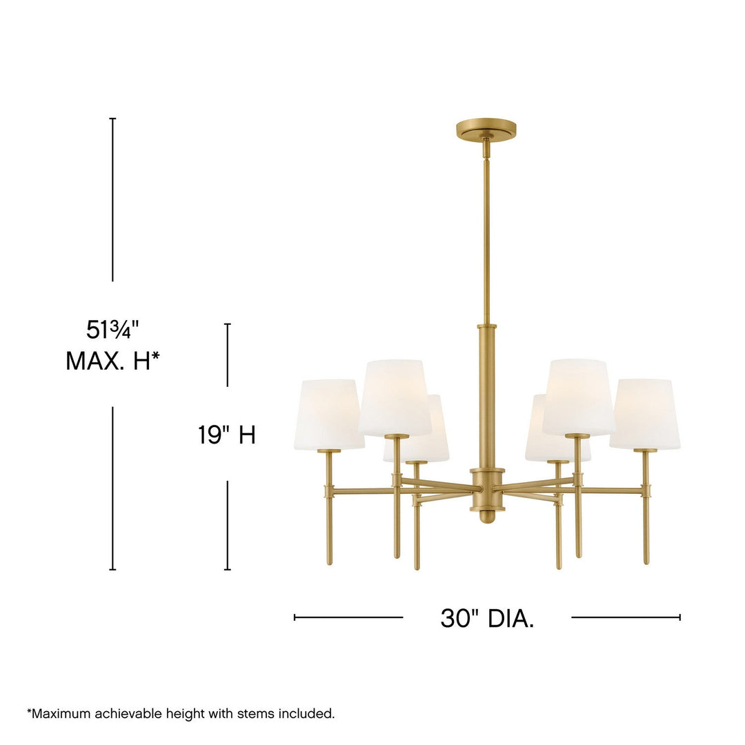 Hinkley Saunders Chandelier (view 17)