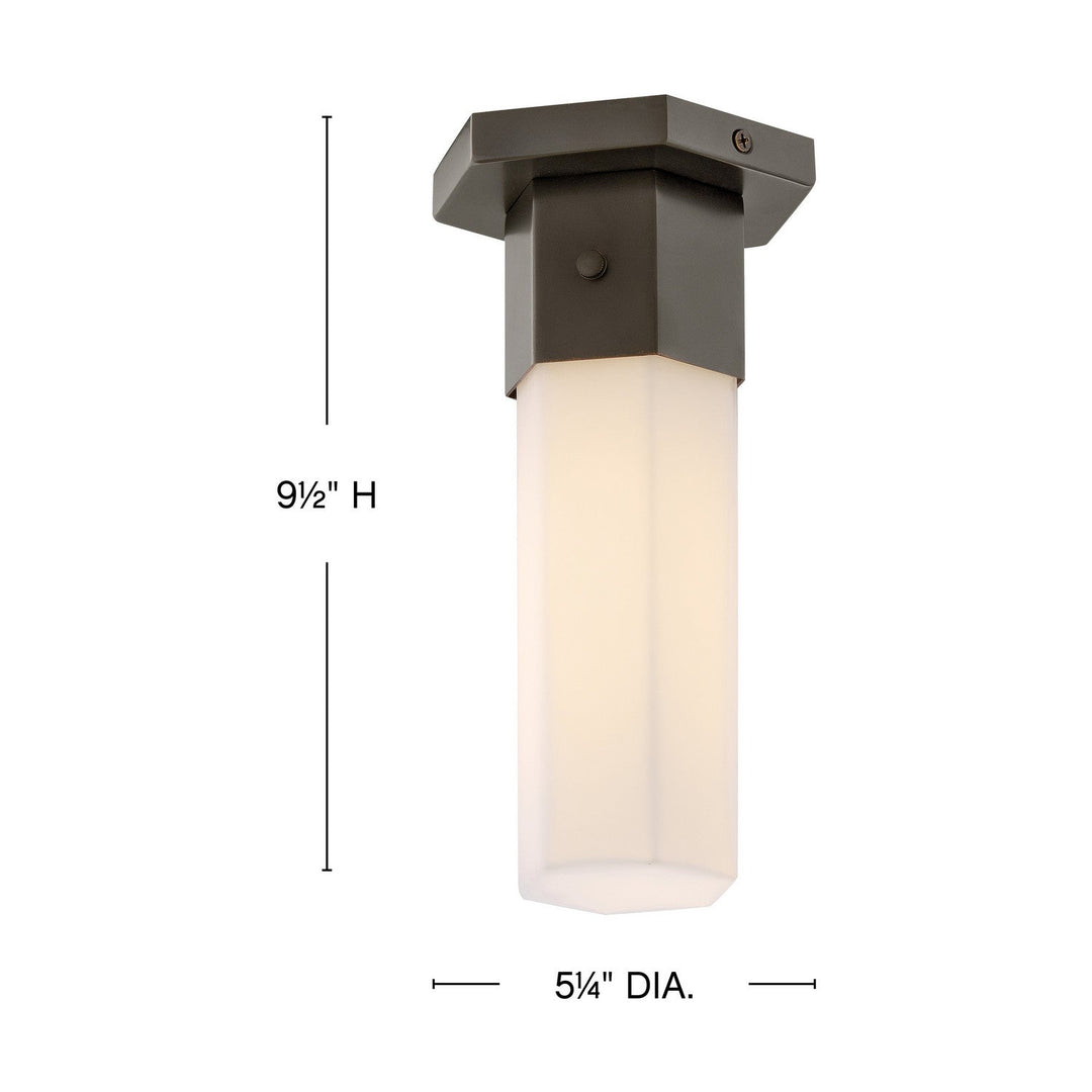 Hinkley Facet Semi Flush Ceiling Light (view 12)