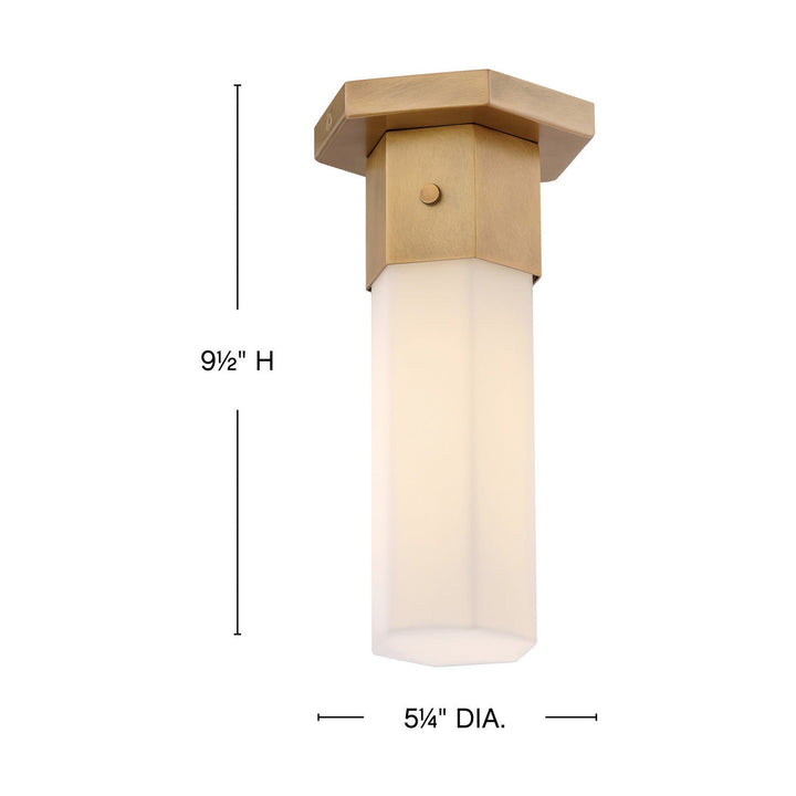 Hinkley Facet Semi Flush Ceiling Light (view 13)