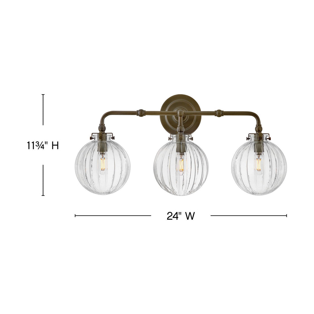 Hinkley Helene Bathroom Vanity Light (view 15)
