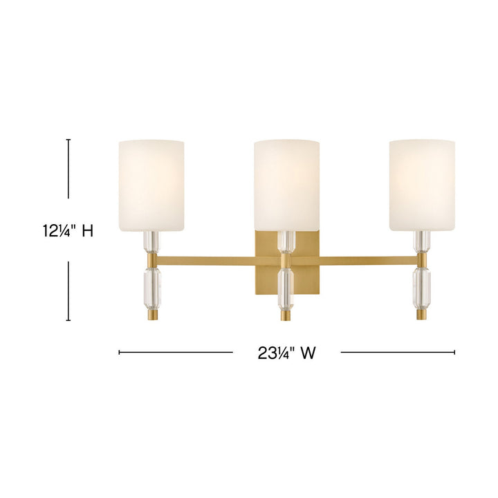 Hinkley Anika Bathroom Vanity Light (view 11)