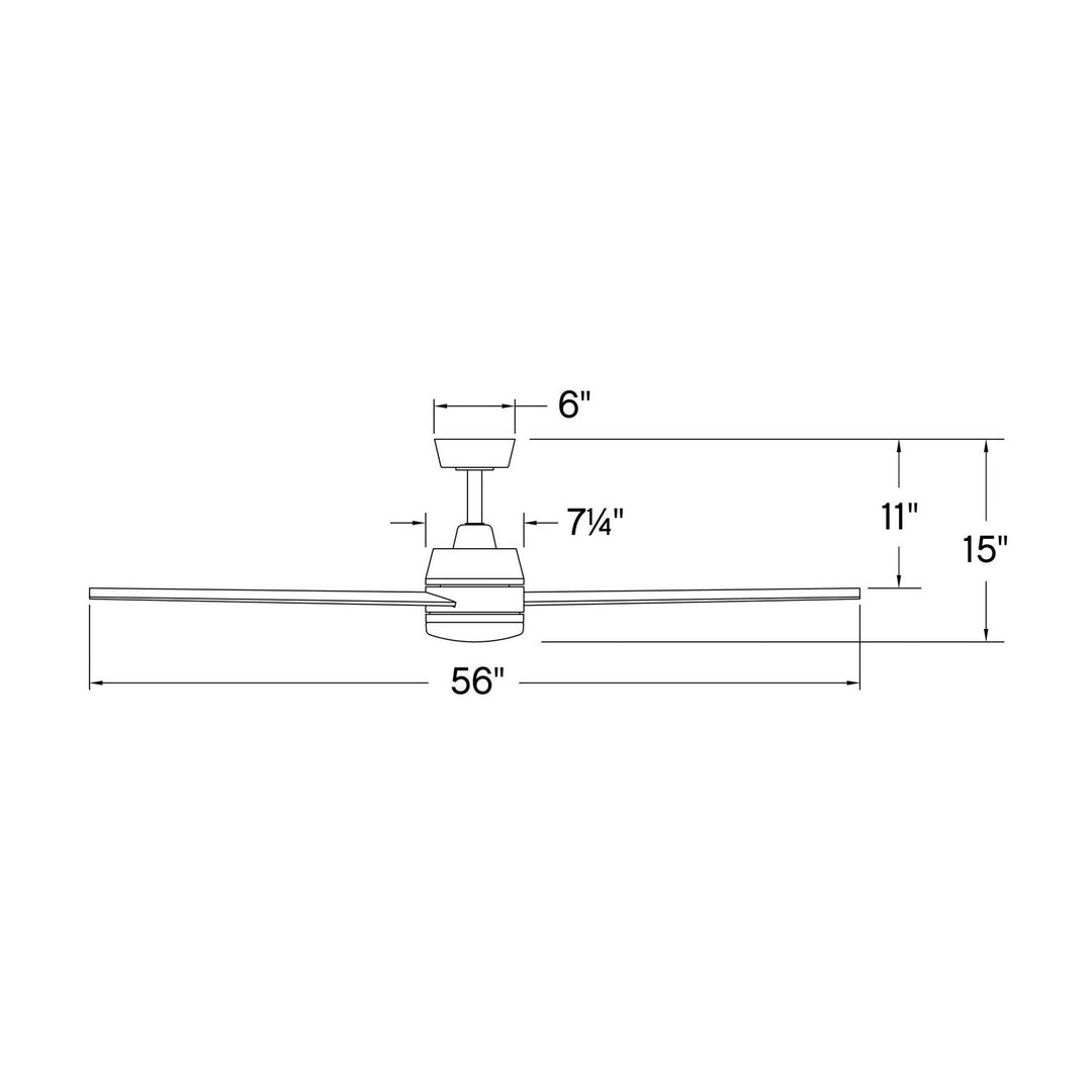 Hinkley Current Smart Ceiling Fan with Light (view 41)