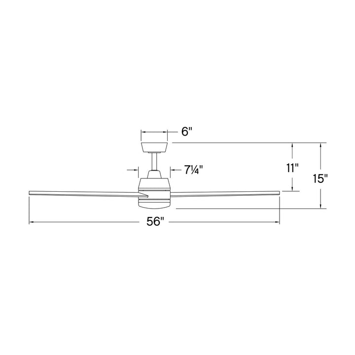 Hinkley Current Smart Ceiling Fan with Light (view 43)