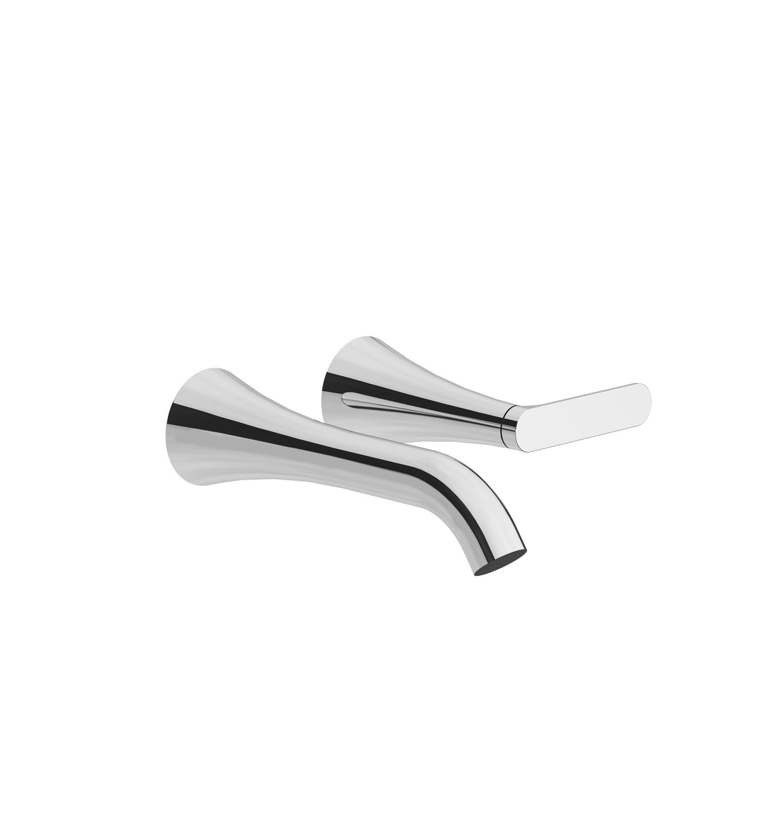 Franz Viegener Konic Single Handle Wall Mounted Lavatory Faucet