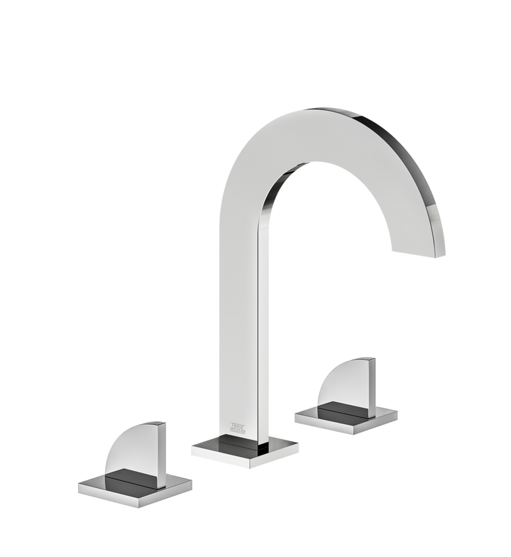 Franz Viegener Edge Widespread Lavatory Faucet With Push Down Pop Up Drain Assembly