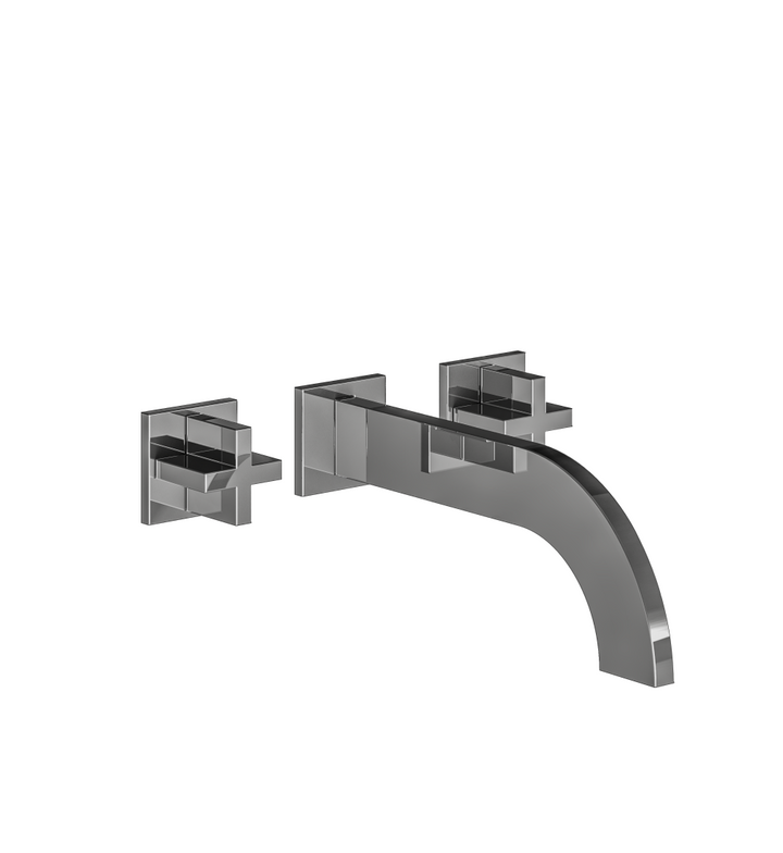 Franz Viegener Edge Cross Wall Mounted Lavatory Faucet