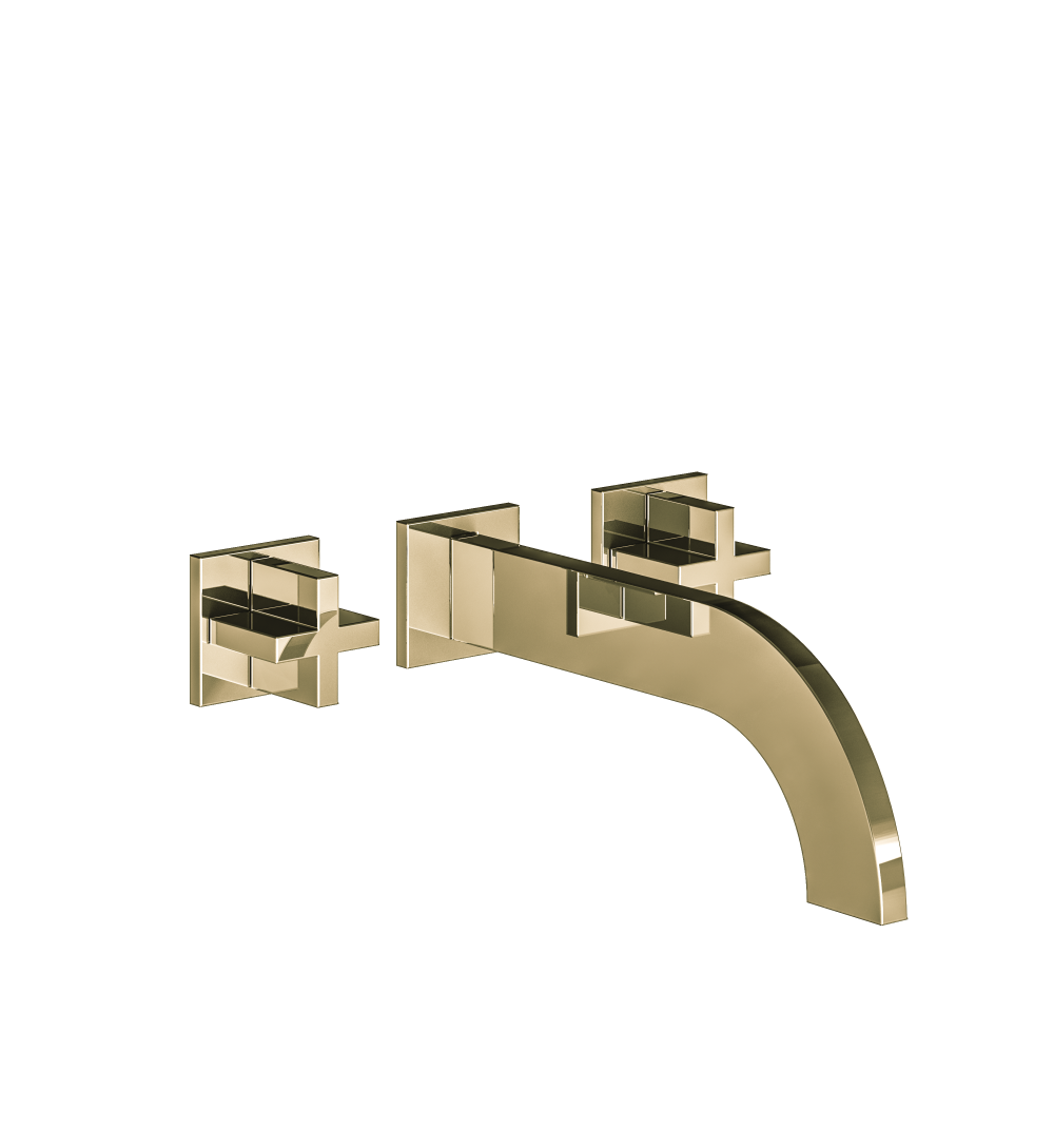 Franz Viegener Edge Cross Wall Mounted Lavatory Faucet