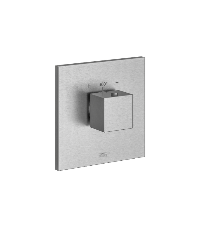 Franz Viegener Universal Square Thermostatic Wall Valve Trim