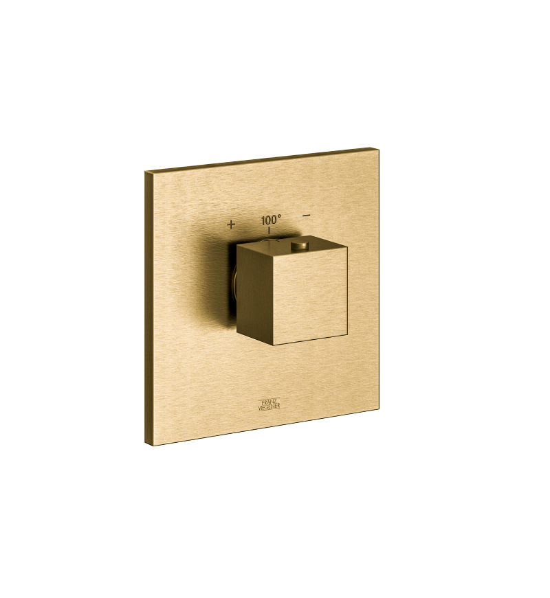 Franz Viegener Universal Square Thermostatic Wall Valve Trim