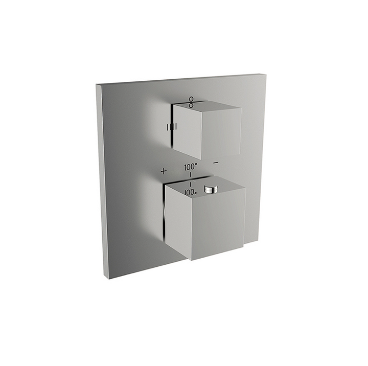Franz Viegener Universal Square Thermostatic Wall Valve Trim