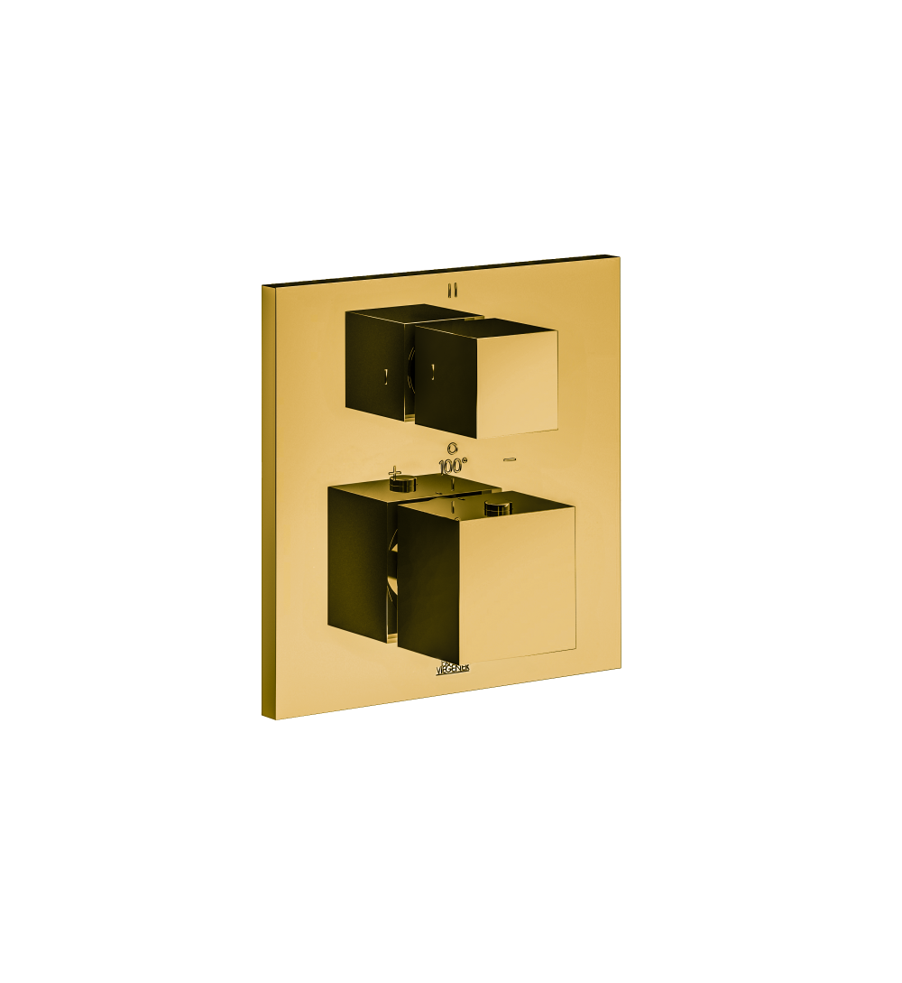 Franz Viegener Universal Square Thermostatic Wall Valve Trim