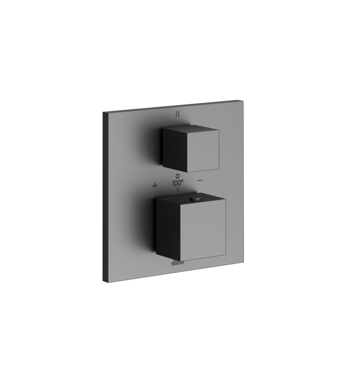 Franz Viegener Universal Square Thermostatic Wall Valve Trim