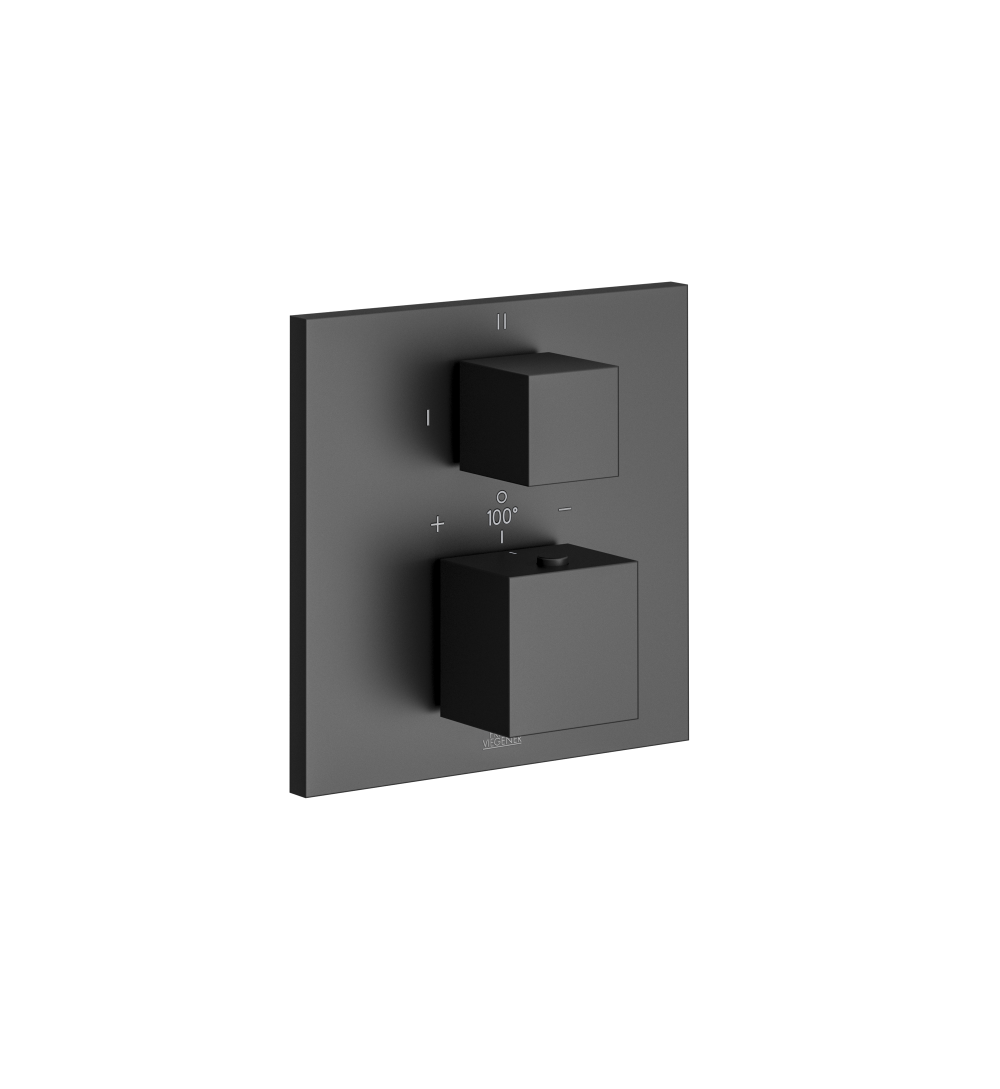 Franz Viegener Universal Square Thermostatic Wall Valve Trim