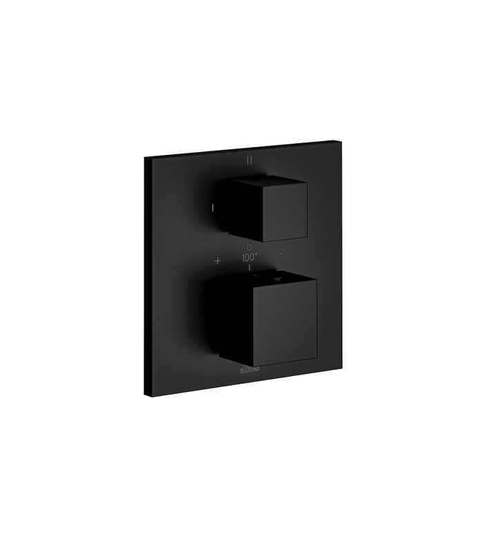 Franz Viegener Universal Square Thermostatic Wall Valve Trim