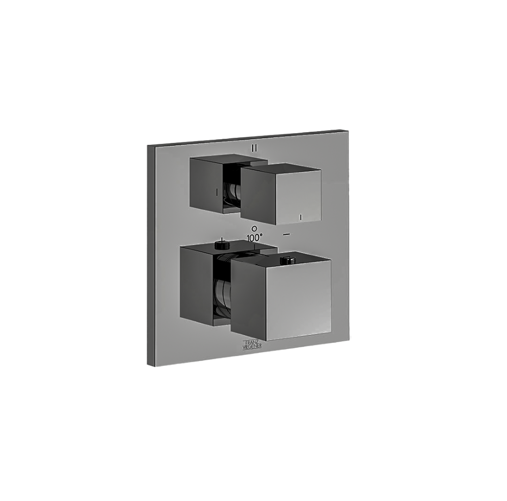 Franz Viegener Universal Thermostatic Wall Valve With Three Outlets