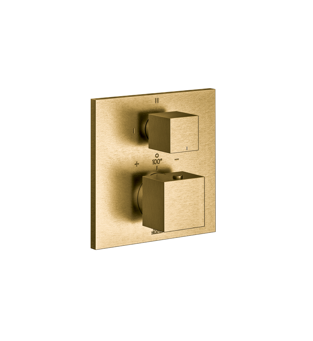 Franz Viegener Universal Thermostatic Wall Valve With Three Outlets
