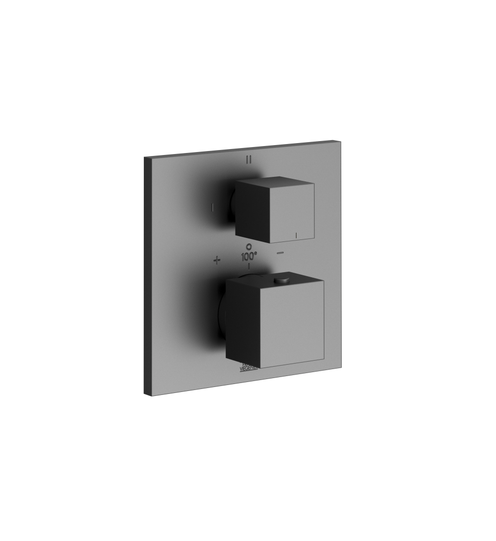 Franz Viegener Universal Thermostatic Wall Valve With Three Outlets