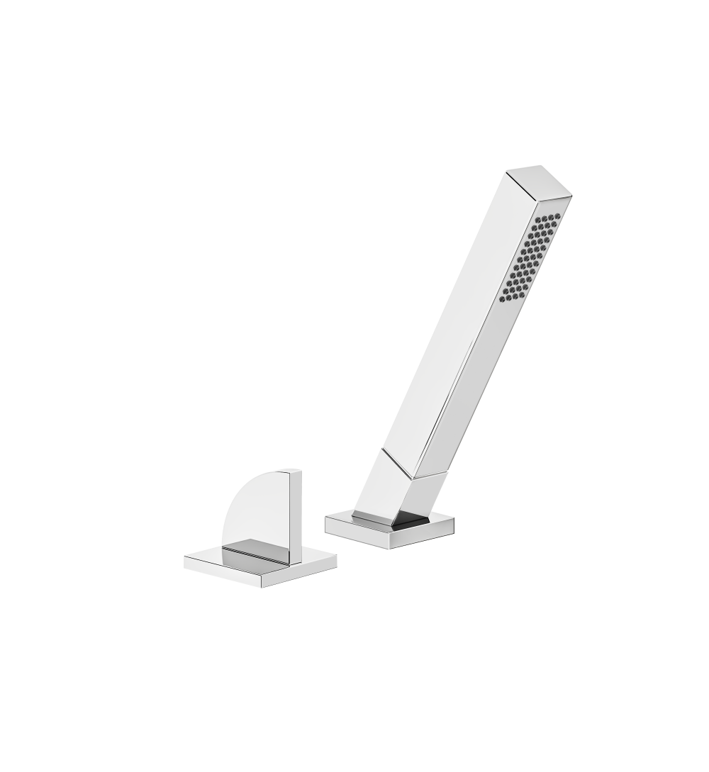 Franz Viegener Edge Deck Mounted Roman Diverter Valve And Handshower Assembly