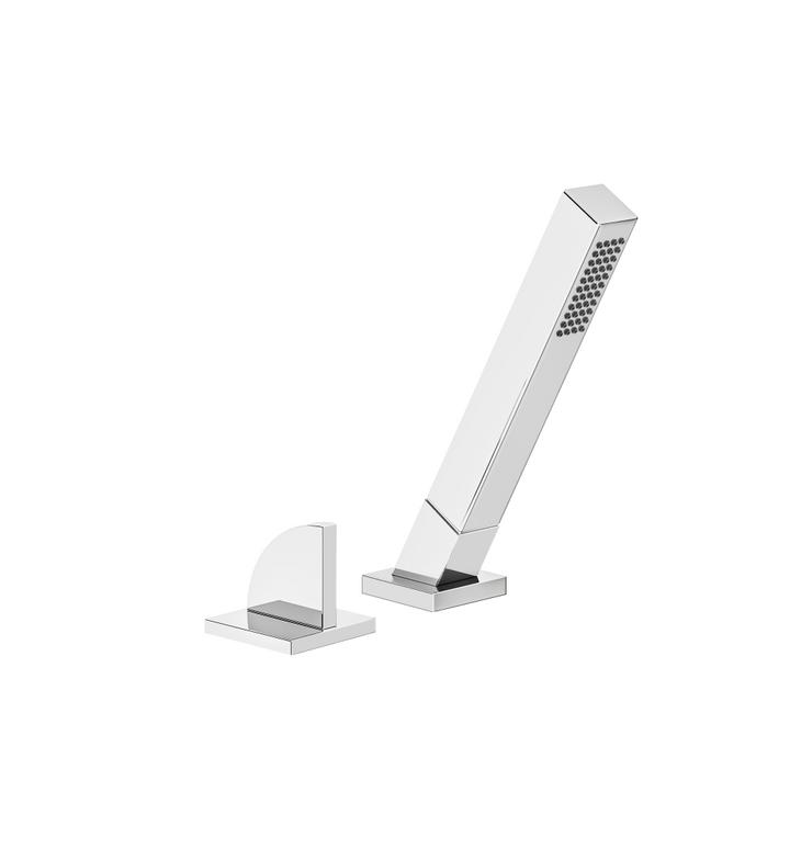 Franz Viegener Edge Deck Mounted Roman Diverter Valve And Handshower Assembly