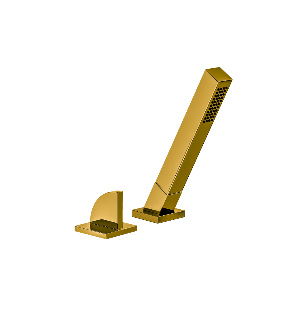 Franz Viegener Edge Deck Mounted Roman Diverter Valve And Handshower Assembly