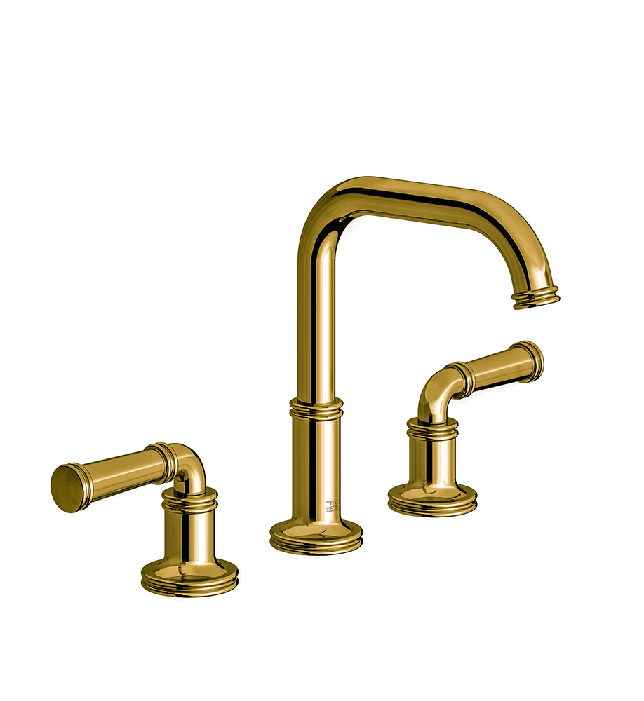 Franz Viegener Classic Widespread Lavatory Faucet With Pop Up Drain Assembly