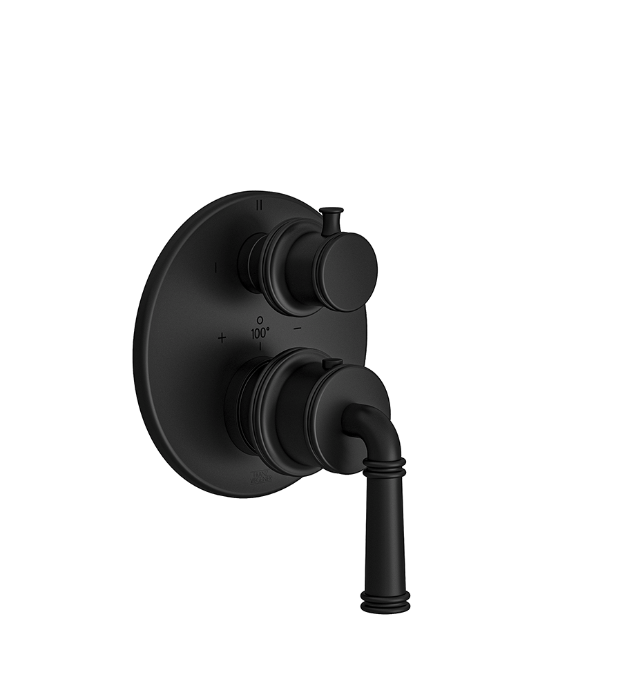 Franz Viegener Classic Thermostatic Wall Valve With Three Outlets