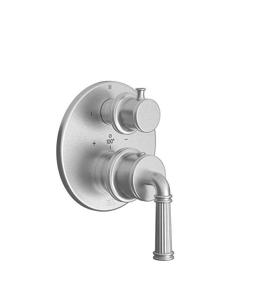 Franz Viegener Classic H Thermostatic Wall Valve With Three Outlets