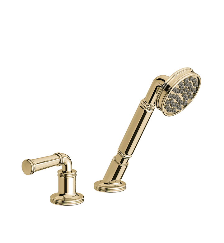 Franz Viegener Classic Deck Mounted Roman Diverter Valve And Handshower Assembly