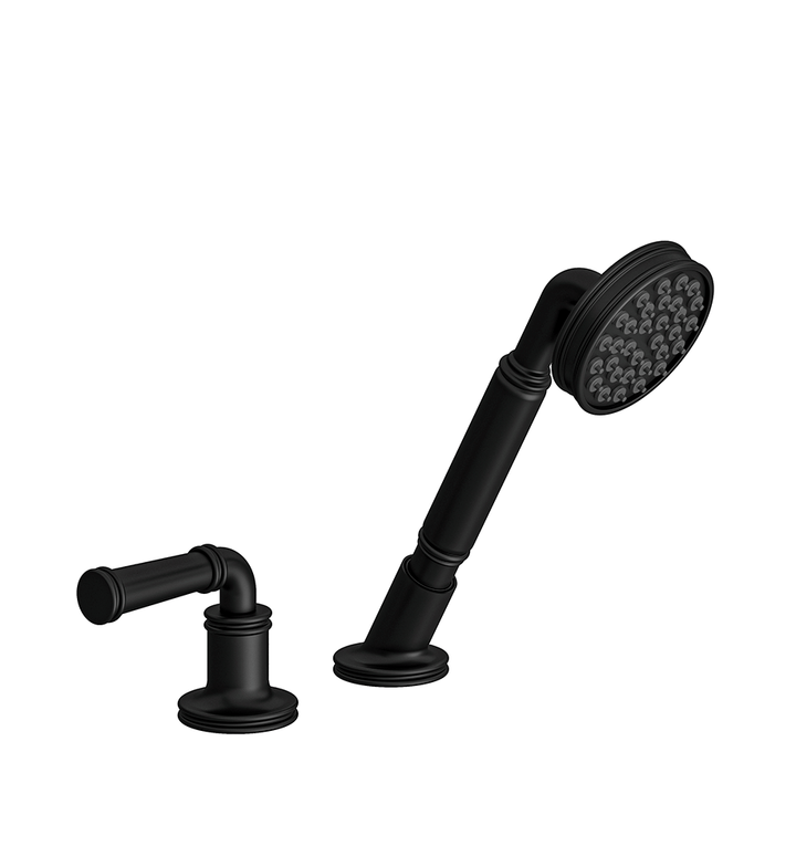 Franz Viegener Classic Deck Mounted Roman Diverter Valve And Handshower Assembly