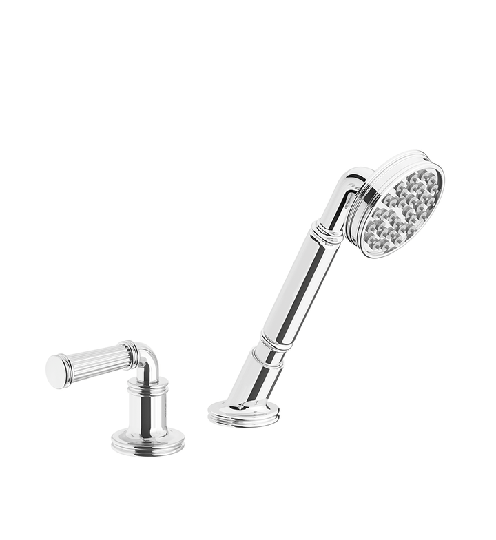 Franz Viegener Classic H Deck Mounted Roman Diverter Valve And Handshower Assembly