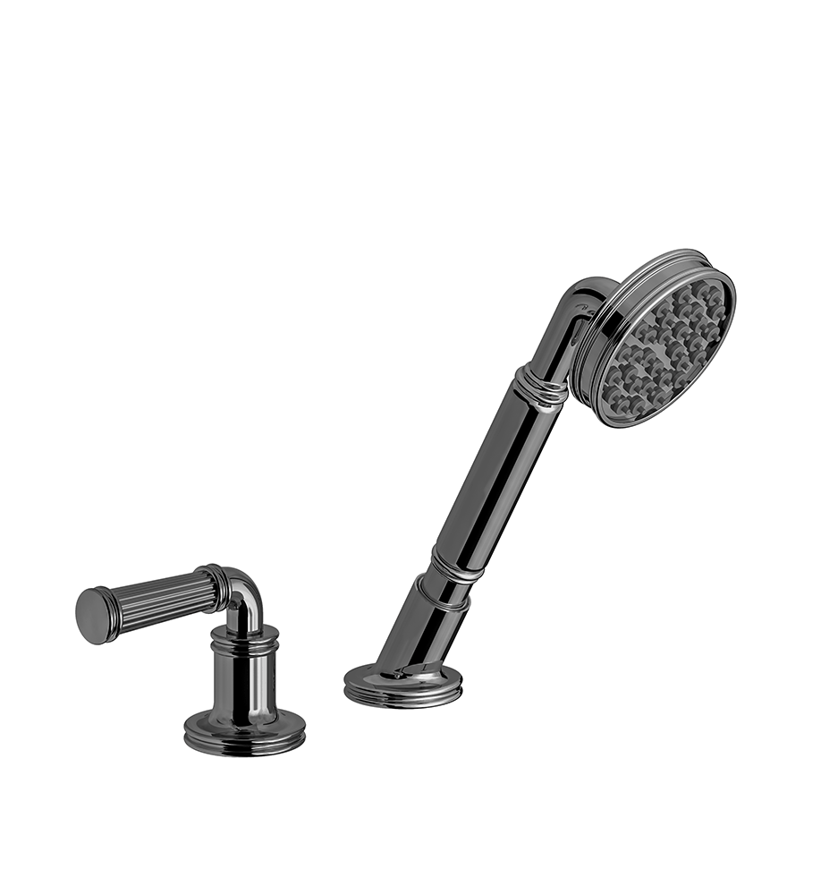 Franz Viegener Classic H Deck Mounted Roman Diverter Valve And Handshower Assembly