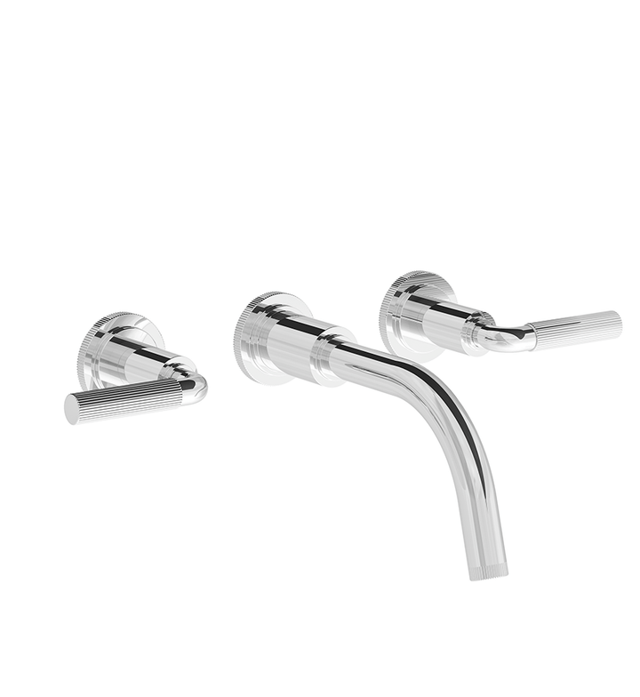 Franz Viegener Techno Chic Wall Mounted Lavatory Faucet Trim Only